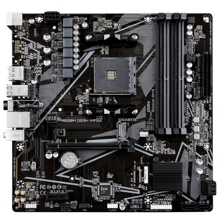 GIGABYTE A520M DS3H WIFI6E micro ATX AM4 AMD A520